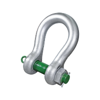 P-6036 Green Pin Heavy Duty Shackles Product Render